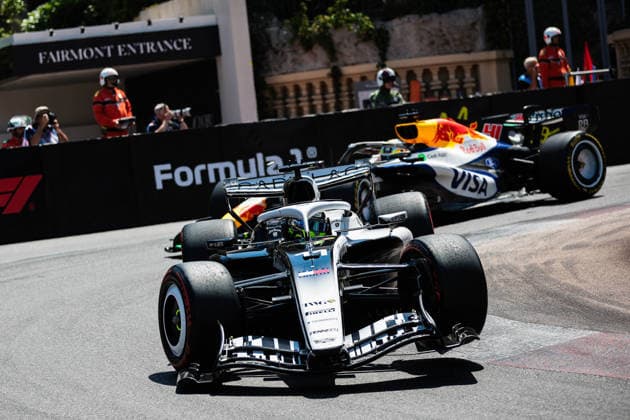 F1 - MONACO GRAND PRIX 2026 11 PEREZ Sergio (mex), Cadillac F1 Team MAC-26, action and 41 LINDBLAD Arvid (gbr), Visa Cash App RB F1 Team VCARB03, action during the Formula 1 Grand Prix de Canada 2026, 6th round of the 2026 Formula One World Championship, WM, Weltmeisterschaft from June 5 to 7, 2026 on the Circuit de Monaco, in Monte-Carlo, Monaco - Monte-CarloMonaco Copyright: xEricxAlonsox