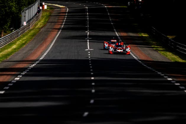 24 HEURES DU MANS 2026 - TEST DAY 183 PERRODO Francois (fra), VAXIVIERE Matthieu (fra), BARNICOAT Ben (gbr), AF Corse, Oreca 07 Gibson 183, LMP2 Pro-AM, action during the Test Day of the 24 Hours of Le Mans 2026, 3rd round of the 2026 FIA World Endurance Championship, on June 7, 2026 on the Circuit des 24 Heures du Mans in Le Mans, France - Le MansFrance Copyright: xCharlyxLopezx