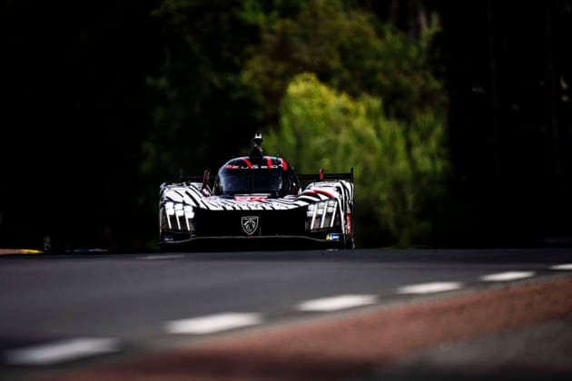 24 HEURES DU MANS 2026 - TEST DAY 94 DUVAL Loïc (fra), JAKOBSEN Malthe (dnk), POURCHAIRE Thà o (fra), Peugeot TotalEnergies, Peugeot 9X8 94, Hypercar, action during the Test Day of the 24 Hours of Le Mans 2026, 3rd round of the 2026 FIA World Endurance Championship, on June 7, 2026 on the Circuit des 24 Heures du Mans in Le Mans, France - Le MansFrance Copyright: xCharlyxLopezx