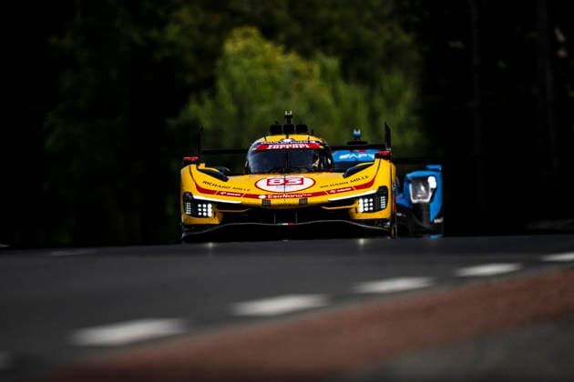 24 HEURES DU MANS 2026 - TEST DAY 83 YE Yifei (chn), KUBICA Robert (pol), HANSON Phil (gbr), AF Corse, Ferrari 499P 83, Hypercar, action during the Test Day of the 24 Hours of Le Mans 2026, 3rd round of the 2026 FIA World Endurance Championship, on June 7, 2026 on the Circuit des 24 Heures du Mans in Le Mans, France - Le MansFrance Copyright: xCharlyxLopezx