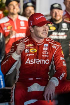 June 7, 2026, Madison, Illinois, USA: IndyCar, Indy Car, IRL, USA SERIES driver, JOSEF NEWGARDEN (2) (USA) of Nashville, TN, wins the Bommarito Automotive Group 500 at World Wide Technology Raceway in MADISON, Illinois. INDYCAR SERIES: June 07, 2026: Bommarito Automotive Group 500: Race Winner Josef Newgarden - ZUMAa161 20260607_aaa_a161_013 Copyright: xWalterxArce GMGx
