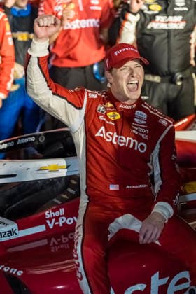 June 7, 2026, Madison, Illinois, USA: IndyCar, Indy Car, IRL, USA SERIES driver, JOSEF NEWGARDEN (2) (USA) of Nashville, TN, wins the Bommarito Automotive Group 500 at World Wide Technology Raceway in MADISON, Illinois. INDYCAR SERIES: June 07, 2026: Bommarito Automotive Group 500: Race Winner Josef Newgarden - ZUMAa161 20260607_aaa_a161_023 Copyright: xWalterxArce GMGx