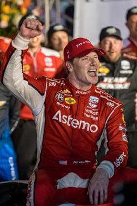 June 7, 2026, Madison, Illinois, USA: IndyCar, Indy Car, IRL, USA SERIES driver, JOSEF NEWGARDEN (2) (USA) of Nashville, TN, wins the Bommarito Automotive Group 500 at World Wide Technology Raceway in MADISON, Illinois. Madison USA - ZUMAa161 20260607_aaa_a161_012 Copyright: xWalterxArce GMGx