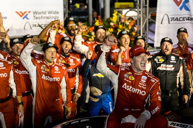 June 7, 2026, Madison, Illinois, USA: IndyCar, Indy Car, IRL, USA SERIES driver, JOSEF NEWGARDEN (2) (USA) of Nashville, TN, wins the Bommarito Automotive Group 500 at World Wide Technology Raceway in MADISON, Illinois. Madison USA - ZUMAa161 20260607_aaa_a161_027 Copyright: xStevexScaglione GMGx