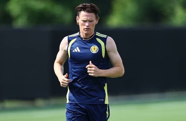 Scott McTominay of Scotland Scotland Training Session and press conference, PK, Pressekonferenz 2026 FIFA World Cup, WM, Weltmeisterschaft, Fussball Football, Atrium Health Performance Park, Charlotte, USA - 08 Jun 2026Charlotte Atrium Health Performance Park United States of America EDITORIAL USE ONLY No use with unauthorised audio, video, data, fixture lists, club league logos or live services. Online in-match use limited to 120 images, no video emulation. No use in betting, games or single club league player publications. Copyright: xMichaelxZemanek Shutterstockx 16917216dv