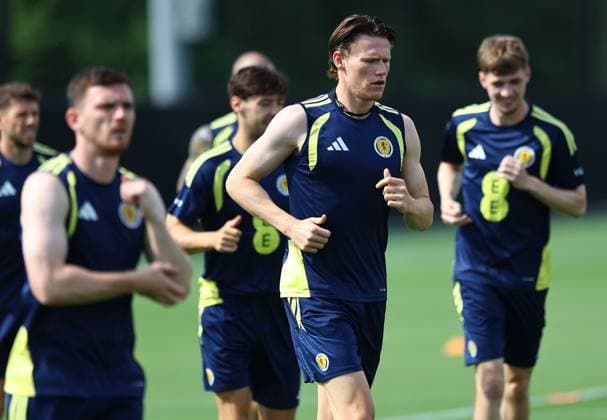Scott McTominay of Scotland Scotland Training Session and press conference, PK, Pressekonferenz 2026 FIFA World Cup, WM, Weltmeisterschaft, Fussball Football, Atrium Health Performance Park, Charlotte, USA - 08 Jun 2026Charlotte Atrium Health Performance Park United States of America EDITORIAL USE ONLY No use with unauthorised audio, video, data, fixture lists, club league logos or live services. Online in-match use limited to 120 images, no video emulation. No use in betting, games or single club league player publications. Copyright: xMichaelxZemanek Shutterstockx 16917216dx