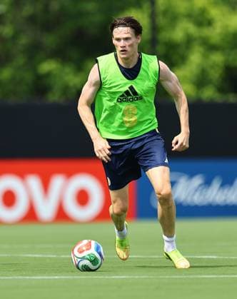 Scott McTominay of Scotland Scotland Training Session and press conference, PK, Pressekonferenz 2026 FIFA World Cup, WM, Weltmeisterschaft, Fussball Football, Atrium Health Performance Park, Charlotte, USA - 08 Jun 2026Charlotte Atrium Health Performance Park United States of America EDITORIAL USE ONLY No use with unauthorised audio, video, data, fixture lists, club league logos or live services. Online in-match use limited to 120 images, no video emulation. No use in betting, games or single club league player publications. Copyright: xMichaelxZemanek Shutterstockx 16917216el