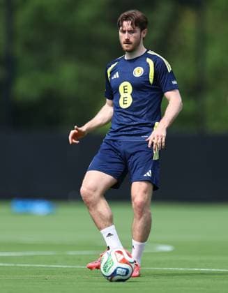 Anthony Ralston of Scotland Scotland Training Session and press conference, PK, Pressekonferenz 2026 FIFA World Cup, WM, Weltmeisterschaft, Fussball Football, Atrium Health Performance Park, Charlotte, USA - 08 Jun 2026Charlotte Atrium Health Performance Park United States of America EDITORIAL USE ONLY No use with unauthorised audio, video, data, fixture lists, club league logos or live services. Online in-match use limited to 120 images, no video emulation. No use in betting, games or single club league player publications. Copyright: xMichaelxZemanek Shutterstockx 16917216ga