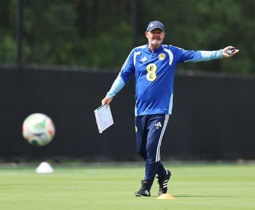 Steve Clarke head coach of Scotland Scotland Training Session and press conference, PK, Pressekonferenz 2026 FIFA World Cup, WM, Weltmeisterschaft, Fussball Football, Atrium Health Performance Park, Charlotte, USA - 08 Jun 2026Charlotte Atrium Health Performance Park United States of America EDITORIAL USE ONLY No use with unauthorised audio, video, data, fixture lists, club league logos or live services. Online in-match use limited to 120 images, no video emulation. No use in betting, games or single club league player publications. Copyright: xMichaelxZemanek Shutterstockx 16917216gh