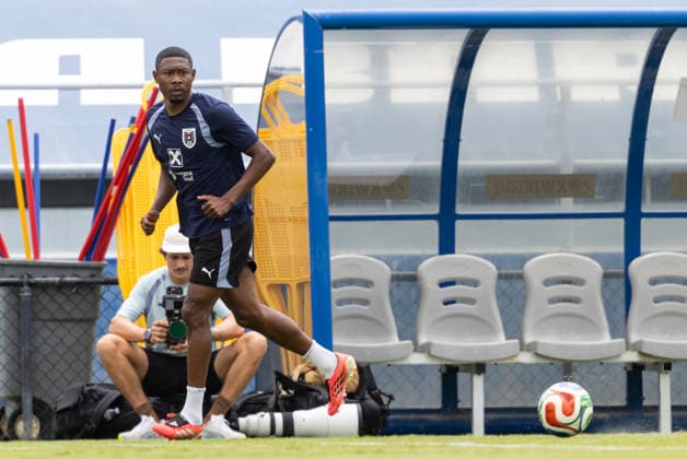 SOCCER - FIFA World Cup, WM, Weltmeisterschaft, Fussball 2026, preview SANTA BARBARA,CALIFORNIA,USA,08.JUN.26 - SOCCER - FIFA World Cup 2026, USA, Mexico, Canada, preview, OEFB, Oesterreichischer Fussball-Bund, training team AUT. Image shows David Alaba (AUT). GEPAxpictures xArminxRauthner