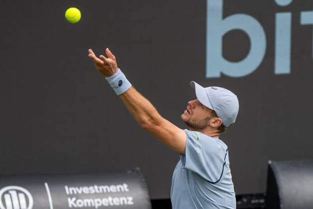 Yannick Hanfmann, Yannick Hanfmann vs Aleksandar Kovacevic, Tennis, ATP Tournament, Boss Open, Center Court, Sixteenth Final, 09 06 2026, Yannick Hanfmann vs Aleksandar Kovacevic, Tennis, ATP Tournament, Boss Open, Center Court, Sixteenth Final, 09 06 2026, Stuttgart Copyright: xEibner-Pressefoto EdwardxCheungx EP_ECG
