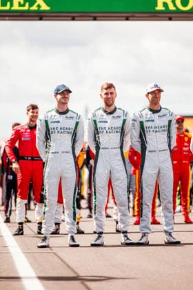 24 HEURES DU MANS 2026 - TUESDAY 007 TINCKNELL Harry (gbr), GAMBLE Tom (gbr), GUNN Ross (gbr), Aston Martin THOR Team, Aston Martin Valkyrie 007, Hypercar, portrait during the 24 Hours of Le Mans 2026, 3rd round of the 2026 FIA World Endurance Championship, on June 9, 2026 on the Circuit des 24 Heures du Mans in Le Mans, France - Copyright: xAndreaxLorenzinax