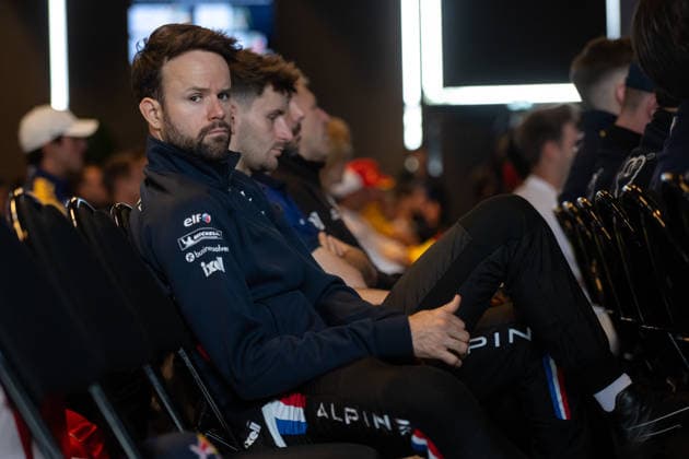 24 HEURES DU MANS 2026 - TUESDAY GOUNON Jules (fra), Alpine Endurance Team, Alpine A424 36, Hypercar, portrait, drivers briefing, during the 24 Hours of Le Mans 2026, 3rd round of the 2026 FIA World Endurance Championship, on June 9, 2026 on the Circuit des 24 Heures du Mans in Le Mans, France - Le MansFrance Copyright: xMariusxHeckerx