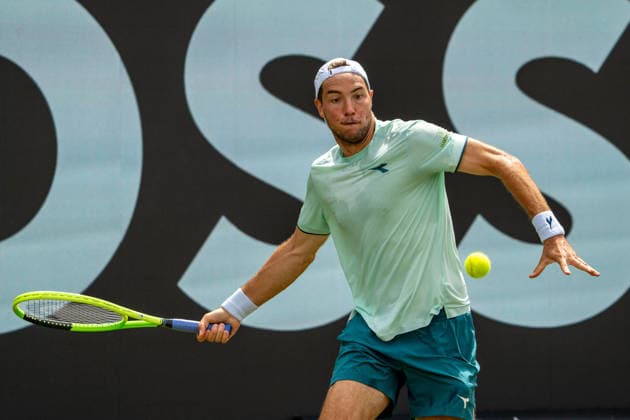 Jan Lennard Struff, Jan Lennard Struff vs AlexisGalarneau, Tennis, ATP Tournament, Boss Open, Center Court, Sixteenth Final, 09 06 2026, Jan Lennard Struff vs AlexisGalarneau, Tennis, ATP Tournament, Boss Open, Center Court, Sixteenth Final, 09 06 2026, Stuttgart Copyright: xEibner-Pressefoto EdwardxCheungx EP_ECG