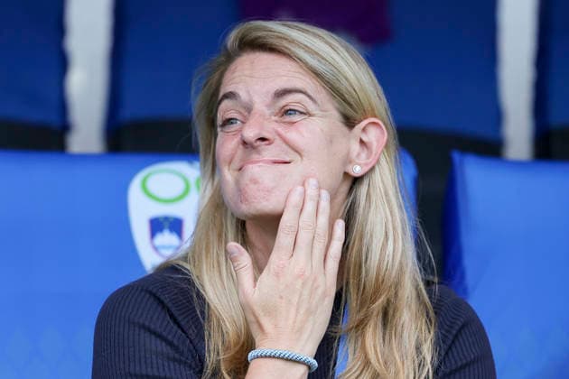 Sports Director Women s Soccer Nia Kuenzer Germany looks dejected, FIFA Women s World Cup 2027 Qualifier, Slovenia v Germany, Stadion Stozice on June 09, 2026 in Ljubljana, Slovenia Photo by Marco Steinbrenner DeFodi Images Sports Director Women s Soccer Nia Kuenzer Germany looks dejected, FIFA Women s World Cup 2027 Qualifier, Slovenia v Germany, Stadion Stozice, June 9, 2026 in Ljubljana, Slovenia Photo by Marco Steinbrenner DeFodi Images