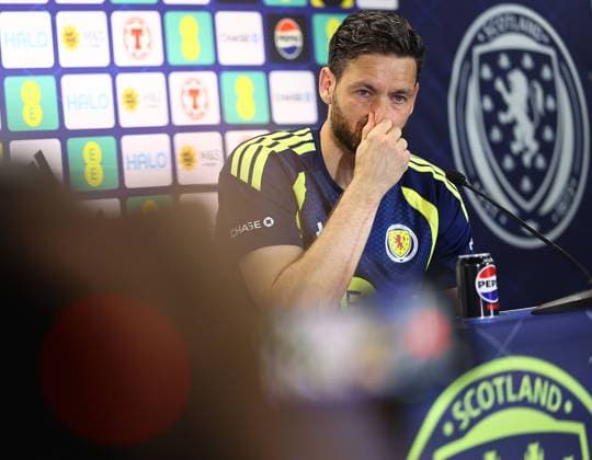 Craig Gordon of Scotland Scotland press conference, PK, Pressekonferenz 2026 FIFA World Cup, WM, Weltmeisterschaft, Fussball Football, Atrium Health Performance Park, Charlotte, USA - 09 Jun 2026Charlotte Atrium Health Performance Park United States of America EDITORIAL USE ONLY No use with unauthorised audio, video, data, fixture lists, club league logos or live services. Online in-match use limited to 120 images, no video emulation. No use in betting, games or single club league player publications. Copyright: xMichaelxZemanek Shutterstockx 16919333z
