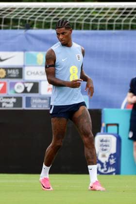Marcus Rashford during a training sessio England Team Training, 2026 FIFA World Cup, WM, Weltmeisterschaft, Fussball Football, Palm Beach Gardens, Palm Beach, Florida, USA - 09 Jun 2026Florida Florida Blue Training Centre United States of America EDITORIAL USE ONLY No use with unauthorised audio, video, data, fixture lists, club league logos or live services. Online in-match use limited to 120 images, no video emulation. No use in betting, games or single club league player publications. Copyright: xChrisxArjoon Shutterstockx 16918901aa