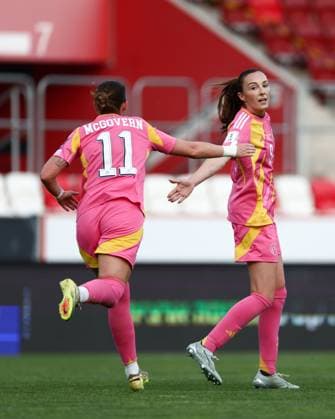 Caroline Weir of Scotland Women celebrates their goal to make it 0-1 Israel Women v Scotland Women, FIFA 2027 Women s World Cup Qualifying, Football, Bozsnik Arena, Budapest, Hungary - 09 Jun 2026Budapest Bozsnik Arena Hungary EDITORIAL USE ONLY No use with unauthorised audio, video, data, fixture lists, club league logos or live services. Online in-match use limited to 120 images, no video emulation. No use in betting, games or single club league player publications. Copyright: xNikolaxKrstic Shutterstockx 16911191w
