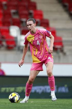 Jenna Clark of Scotland Women Israel Women v Scotland Women, FIFA 2027 Women s World Cup Qualifying, Football, Bozsnik Arena, Budapest, Hungary - 09 Jun 2026Budapest Bozsnik Arena Hungary EDITORIAL USE ONLY No use with unauthorised audio, video, data, fixture lists, club league logos or live services. Online in-match use limited to 120 images, no video emulation. No use in betting, games or single club league player publications. Copyright: xNikolaxKrstic Shutterstockx 16911191aq