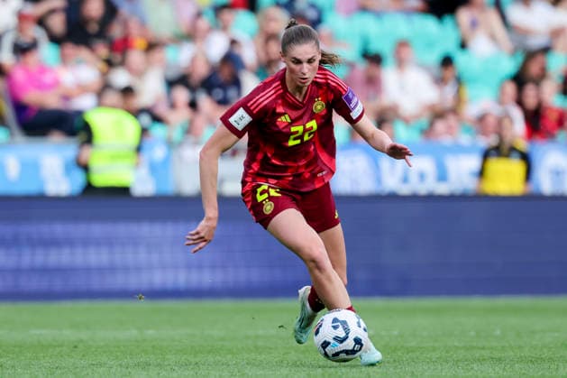 Jule Brand Germany controls the ball, FIFA Women s World Cup 2027 Qualifier, Slovenia v Germany, Stadion Stozice on June 09, 2026 in Ljubljana, Slovenia Photo by Marco Steinbrenner DeFodi Images Jule Brand Germany controls the ball, FIFA Women s World Cup 2027 Qualifier, Slovenia v Germany, Stadion Stozice, June 9, 2026 in Ljubljana, Slovenia Photo by Marco Steinbrenner DeFodi Images