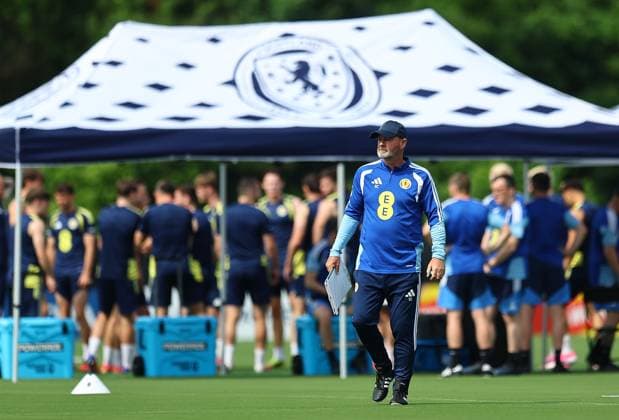 Steve Clarke head coach of Scotland Scotland Training Session and press conference, PK, Pressekonferenz 2026 FIFA World Cup, WM, Weltmeisterschaft, Fussball Football, Atrium Health Performance Park, Charlotte, USA - 10 Jun 2026Charlotte Atrium Health Performance Park United States of America EDITORIAL USE ONLY No use with unauthorised audio, video, data, fixture lists, club league logos or live services. Online in-match use limited to 120 images, no video emulation. No use in betting, games or single club league player publications. Copyright: xMichaelxZemanek Shutterstockx 16919987bj