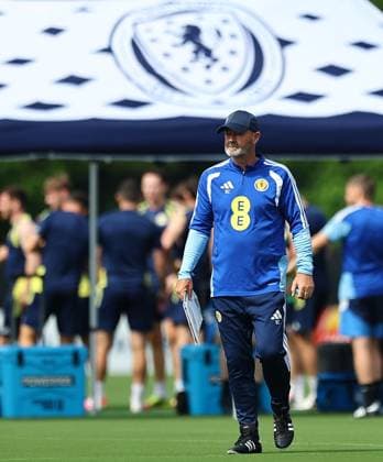 Steve Clarke head coach of Scotland Scotland Training Session and press conference, PK, Pressekonferenz 2026 FIFA World Cup, WM, Weltmeisterschaft, Fussball Football, Atrium Health Performance Park, Charlotte, USA - 10 Jun 2026Charlotte Atrium Health Performance Park United States of America EDITORIAL USE ONLY No use with unauthorised audio, video, data, fixture lists, club league logos or live services. Online in-match use limited to 120 images, no video emulation. No use in betting, games or single club league player publications. Copyright: xMichaelxZemanek Shutterstockx 16919987bk