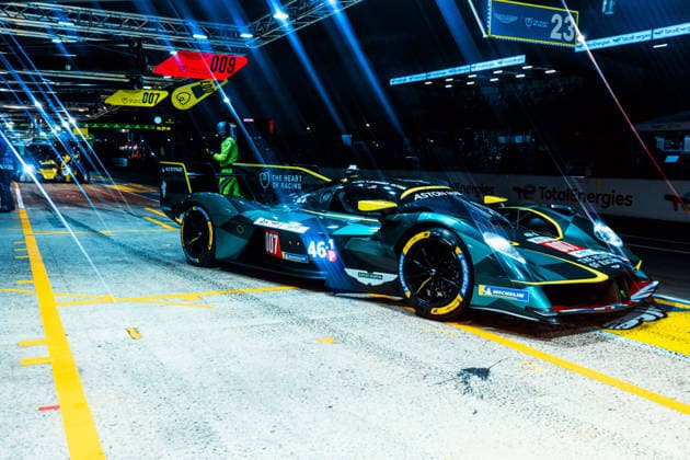 Motorsport, 24 Stunden von Le Mans, Training und Qualifikation #2 24 HEURES DU MANS 2026 - FREE PRACTICE AND QUALIFIYING SESSION 007 TINCKNELL Harry (gbr), GAMBLE Tom (gbr), GUNN Ross (gbr), Aston Martin THOR Team, Aston Martin Valkyrie 007, Hypercar, action during the Free Practice and Qualifying session of the 24 Hours of Le Mans 2026, 3rd round of the 2026 FIA World Endurance Championship, from June 10 to 11, 2026 on the Circuit des 24 Heures du Mans in Le Mans, France - Copyright: xAndreaxLorenzinax