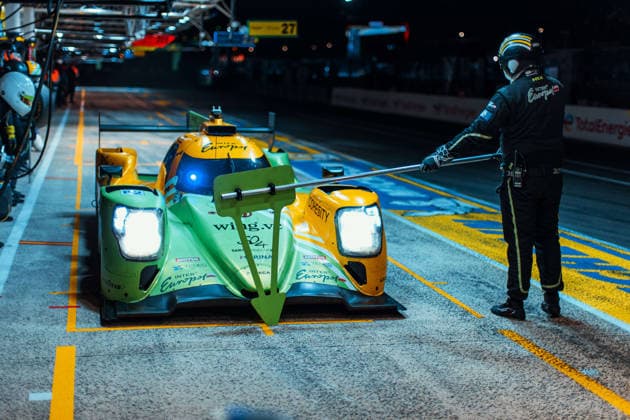 Motorsport, 24 Stunden von Le Mans, Training und Qualifikation #2 24 HEURES DU MANS 2026 - FREE PRACTICE AND QUALIFIYING SESSION 343 GARG Bijoy (usa), DE GERUS Reshad (fra), MÜLLER Nico (swi), Inter Europol Competition, Oreca 07 Gibson 343, LMP2, action during the Free Practice and Qualifying session of the 24 Hours of Le Mans 2026, 3rd round of the 2026 FIA World Endurance Championship, from June 10 to 11, 2026 on the Circuit des 24 Heures du Mans in Le Mans, France - Copyright: xAndreaxLorenzinax