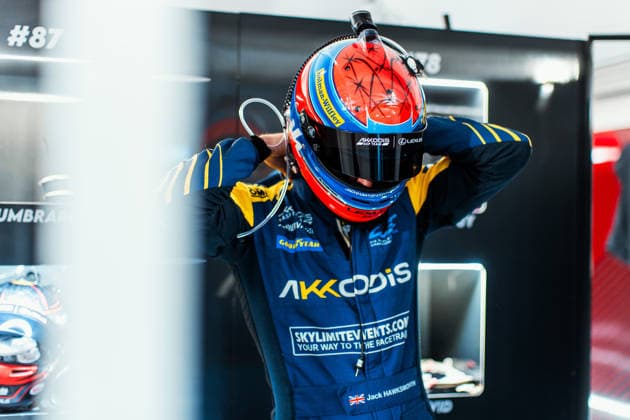 Motorsport, 24 Stunden von Le Mans, Training und Qualifikation #2 24 HEURES DU MANS 2026 - FREE PRACTICE AND QUALIFIYING SESSION HAWKSWORTH Jack (gbr), Akkodis ASP Team, Lexus RC F LMGT3 78, LM GT3, portrait during the Free Practice and Qualifying session of the 24 Hours of Le Mans 2026, 3rd round of the 2026 FIA World Endurance Championship, from June 10 to 11, 2026 on the Circuit des 24 Heures du Mans in Le Mans, France - Copyright: xAndreaxLorenzinax