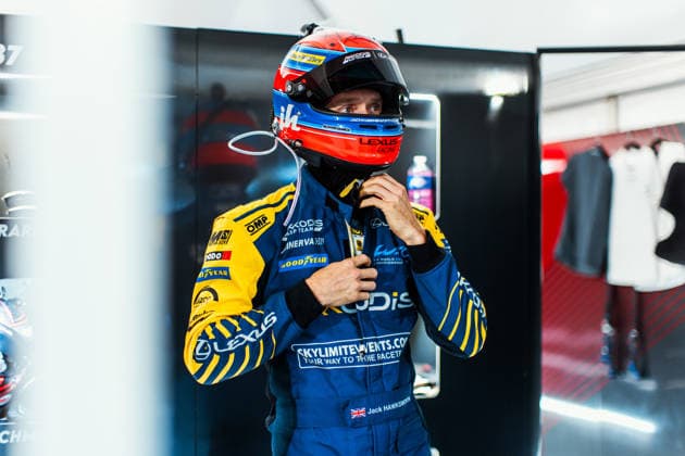 Motorsport, 24 Stunden von Le Mans, Training und Qualifikation #2 24 HEURES DU MANS 2026 - FREE PRACTICE AND QUALIFIYING SESSION HAWKSWORTH Jack (gbr), Akkodis ASP Team, Lexus RC F LMGT3 78, LM GT3, portrait during the Free Practice and Qualifying session of the 24 Hours of Le Mans 2026, 3rd round of the 2026 FIA World Endurance Championship, from June 10 to 11, 2026 on the Circuit des 24 Heures du Mans in Le Mans, France - Copyright: xAndreaxLorenzinax