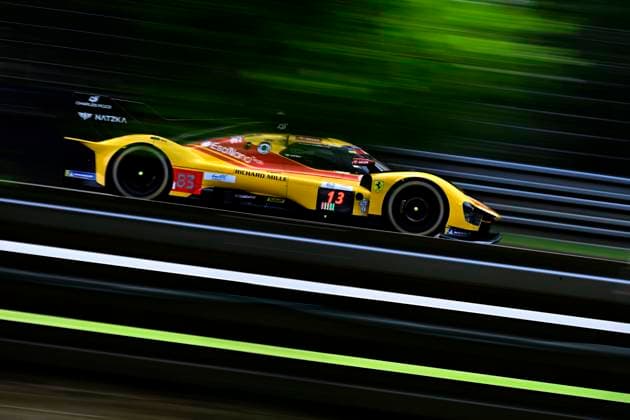 Motorsport, 24 Stunden von Le Mans, Training und Qualifikation #2 24 HEURES DU MANS PHOTOPQR OUEST FRANCE Marc OLLIVIER ; Le Mans ; 10 06 2026 ; AF Corse 83 ( Hypercar ), pilotée par Yifei YE , Robert KUBICA et Philip HANSON Sur le circuit des 24h du Mans, la journée de mercredi 10 juin 2026 est consacrée aux essais libres et aux essais qualificatifs. Pour les équipes, la mise au point de leur voiture sur le tracé unique de 13,626 km se précise. 94e édition des 24 Heures du Mans ( Sarthe ). At the 24 Hours of Le Mans circuit, Wednesday, June 10, 2026, is dedicated to free practice and qualifying. For the teams, the fine-tuning of their cars on the unique 13.626 km track is taking shape. 94th edition of the 24 Hours of Le Mans (Sarthe) Le Mans France Copyright: xPHOTOPQR OUESTxFRANCE MAXPPPxMarcxOLLIVIERx 20260611OFR1032 20260611OFR1032