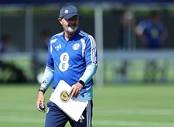 Steve Clarke head coach of Scotland Scotland Training Session and press conference, PK, Pressekonferenz 2026 FIFA World Cup, WM, Weltmeisterschaft, Fussball Football, Atrium Health Performance Park, Charlotte, USA - 11 Jun 2026Charlotte Atrium Health Performance Park United States of America EDITORIAL USE ONLY No use with unauthorised audio, video, data, fixture lists, club league logos or live services. Online in-match use limited to 120 images, no video emulation. No use in betting, games or single club league player publications. Copyright: xMichaelxZemanek Shutterstockx 16919988p