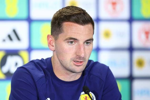 Kenny McLean of Scotland Scotland Training Session and press conference, PK, Pressekonferenz 2026 FIFA World Cup, WM, Weltmeisterschaft, Fussball Football, Atrium Health Performance Park, Charlotte, USA - 11 Jun 2026Charlotte Atrium Health Performance Park United States of America EDITORIAL USE ONLY No use with unauthorised audio, video, data, fixture lists, club league logos or live services. Online in-match use limited to 120 images, no video emulation. No use in betting, games or single club league player publications. Copyright: xMichaelxZemanek Shutterstockx 16919988bb
