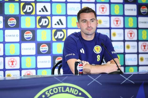 Kenny McLean of Scotland Scotland Training Session and press conference, PK, Pressekonferenz 2026 FIFA World Cup, WM, Weltmeisterschaft, Fussball Football, Atrium Health Performance Park, Charlotte, USA - 11 Jun 2026Charlotte Atrium Health Performance Park United States of America EDITORIAL USE ONLY No use with unauthorised audio, video, data, fixture lists, club league logos or live services. Online in-match use limited to 120 images, no video emulation. No use in betting, games or single club league player publications. Copyright: xMichaelxZemanek Shutterstockx 16919988bt