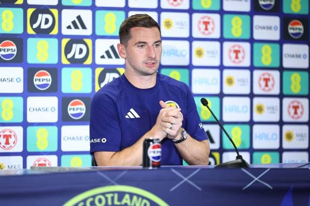 Kenny McLean of Scotland Scotland Training Session and press conference, PK, Pressekonferenz 2026 FIFA World Cup, WM, Weltmeisterschaft, Fussball Football, Atrium Health Performance Park, Charlotte, USA - 11 Jun 2026Charlotte Atrium Health Performance Park United States of America EDITORIAL USE ONLY No use with unauthorised audio, video, data, fixture lists, club league logos or live services. Online in-match use limited to 120 images, no video emulation. No use in betting, games or single club league player publications. Copyright: xMichaelxZemanek Shutterstockx 16919988bq