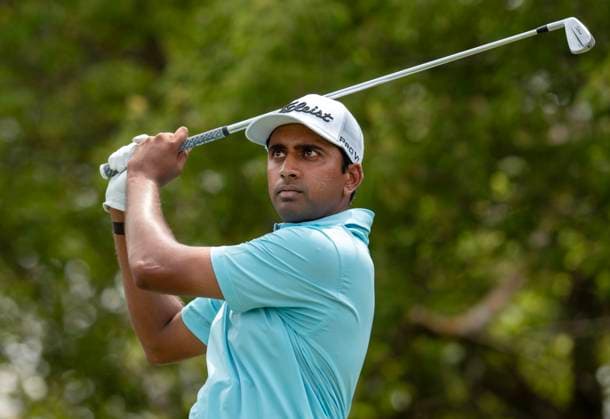June 11, 2026, Caledon, On, CANADA: Sudarshan Yellamaraju, of Mississauga, Ont., watches his tee shot on the 6th hole in the first round of the RBC Canadian Open in Caledon, Ont. on Thursday June 11, 2026. Canada News - June 11, 2026 - ZUMAc35_ 20260611_zaf_c35_034 Copyright: xFrankxGunnx