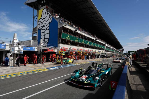 24 HEURES DU MANS 2026 - FREE PRACTICE AND QUALIFIYING SESSION 007 TINCKNELL Harry (gbr), GAMBLE Tom (gbr), GUNN Ross (gbr), Aston Martin THOR Team, Aston Martin Valkyrie 007, Hypercar, action, during the Free Practice and Qualifying session of the 24 Hours of Le Mans 2026, 3rd round of the 2026 FIA World Endurance Championship, from June 10 to 11, 2026 on the Circuit des 24 Heures du Mans in Le Mans, France - Le MansFrance Copyright: xFREDERICxLExFLOCxHx