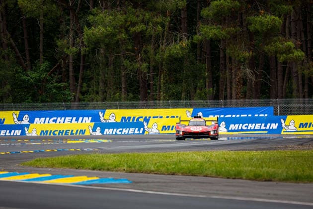 24 HEURES DU MANS 2026 - FREE PRACTICE AND QUALIFIYING SESSION 50 FUOCO Antonio (ita), NIELSEN Nicklas (dnk), MOLINA Miguel (spa), Ferrari AF Corse, Ferrari 499P 50, Hypercar, action, during the Free Practice and Qualifying session of the 24 Hours of Le Mans 2026, 3rd round of the 2026 FIA World Endurance Championship, from June 10 to 11, 2026 on the Circuit des 24 Heures du Mans in Le Mans, France - Le MansFrance Copyright: xFREDERICxLExFLOCxHx