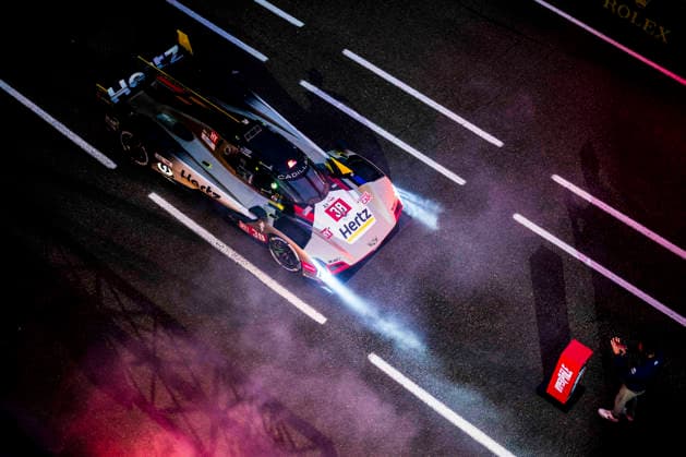 24 HEURES DU MANS 2026 - FREE PRACTICE AND QUALIFIYING SESSION 38 BOURDAIS SÃ bastien (fra), BAMBER Earl (nzl), AITKEN Jack (gbr), Cadillac Hertz Team Jota, Cadillac V-Series.R 38, Hypercar, action during the Free Practice and Qualifying session of the 24 Hours of Le Mans 2026, 3rd round of the 2026 FIA World Endurance Championship, from June 10 to 11, 2026 on the Circuit des 24 Heures du Mans in Le Mans, France - Le MansFrance Copyright: xCharlyxLopezx