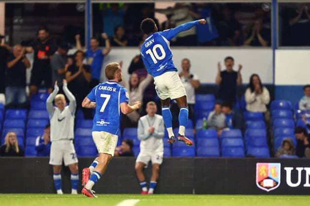Demarai Gray of Birmingham City celebrates scoring their sides first goal Birmingham City v Brentford, EFL Carabao Cup, Second Round, Football, St. Andrew s at Knighthead Park, Birmingham, UK - 25 Aug 2026Birmingham St. Andrew s at Knighthead Park United Kingdom EDITORIAL USE ONLY No use with unauthorised audio, video, data, fixture lists, club league logos or live services. Online in-match use limited to 120 images, no video emulation. No use in betting, games or single club league player publications. Copyright: xPhilxOldham Shutterstockx 17115027ad