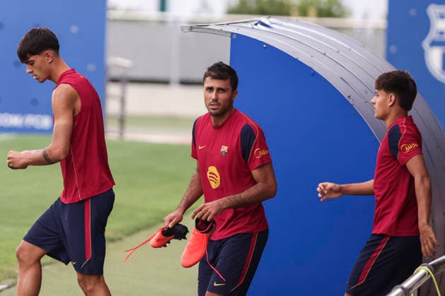 August 26, 2026, Sant Joan Despi, Barcelona, Spain: Rodri during the training day of FC Barcelona, Barca ahead the Spanish League, Laliga EA Sports, football match against Athletic Club at Ciudad Esportiva Joan Gamper on August 26, 2026 in Sant Joan Despi, Barcelona, Spain. FC Barcelona Training And press conference, PK, Pressekonferenz - LaLiga EA Sports - ZUMAa181 20260826_zaa_a181_016 Copyright: xJavierxBorregox