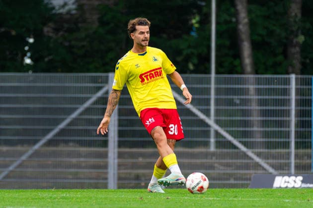 Marlo Siech, SV Atlas Delmenhorst, 30, German Soccer, Regionalliga Nord, 2026–27 Season, Matchday 5, August 26, 2026, SV Atlas Delmenhorst vs. BSV Kickers Emden, Stadion an der Düsternortstraße, Delmenhorst, Lower Saxony Copyright: xLeonxFrickx