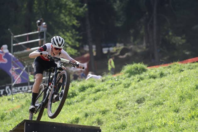 August 27, 2026, Daolasa di Commezzadura, Val di Sole Bikeland, 2026 UCI MTB World Championships: Men s Junior XCO (Cross Country Olympic), Men s Gygax 46, SUI, Daolasa di Commezzadura, Val di Sole Bikeland, Trento, Italy Copyright: xJustPictures.ch FrancescoxMinghettix jp-en-FrMi-MNG_0141