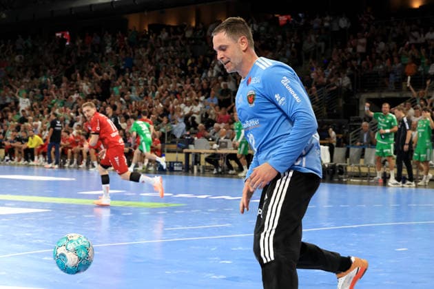 August 27, 2026, GER Germany, Handball, 1st Bundesliga, August 27, 2026, 2026–2027 Season, Berlin, Füchse Berlin vs. Melsungen-Palicka, Andreas Füchse Berlin 12, Max-Schmeling-Halle, Berlin, Germany Copyright: xNordphotox xEnglerx