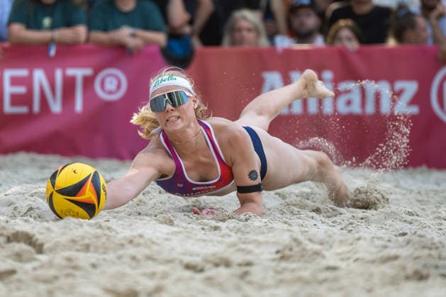 German Beach Championship (German Beach Volleyball Championship), Dortmund, Germany, August 28, 2026 DORTMUND, GERMANY, AUGUST 28 Anna Behlen, Player 1, 1 Beachclub Kiel e.V., during the German Beach Championship (German Beach Volleyball Championship) in Dortmund on August 28, 2026, in Dortmund, Germany Copyright: xBEAUTIFULxSPORTS PeterxWeberx