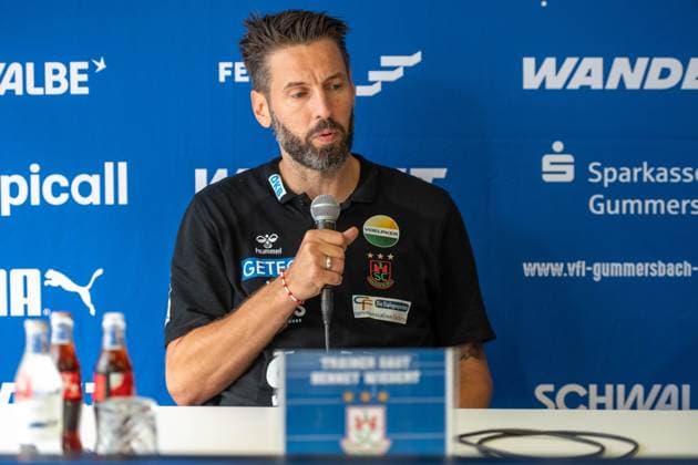 Bennet Wiegert, Head Coach, SC Magdeburg, VfL Gummersbach vs. SC Magdeburg, Opel Handball Bundesliga, Men, Matchday 1, August 30, 2026, Gummersbach, North Rhine-Westphalia, Germany Copyright: xkolbert-press MartinxWdziecznyx