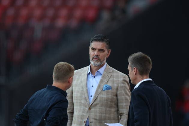 September 1, 2026, Soccer, Brack Super League 2026–27, Matchday 6, FC Zurich vs. BSC Young Boys, Letzigrund Stadium, Zurich, Switzerland; Pascal Zuberbühler, an expert, at the stadium; Photo by Urs Ottiger; Zurich; Letzigrund Stadium; Zurich; Switzerland