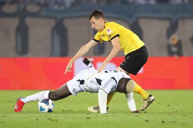 FC Zurich vs. Young Boys, Philippe Keny vs. Sandro Lauper, September 1, 2026, Zurich, SWITZERLAND, Letzigrund Stadium, Zurich, Soccer Season 2026–2027, Men’s Soccer Super League, FC Zurich vs. BSC Young Boys Bern, Philippe Keny (left), FCZ vs. Sandro Lauper, YB