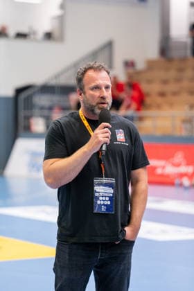 HSG Blomberg Lippe (GER) vs. TuS Metzingen (GER), Handball, Women s Handball Bundesliga 1, Matchday 2, 2026–2027 Season, Blomberg, Jan. 2, 2026 Jan Henning Himborn, HSG Blomberg Lippe, Managing Director, Blomberg Synflex Arena on Ulmenallee, Germany