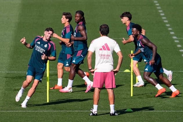 September 3, 2026, Valdebebas, Madrid, Spain: Federico Valverde during the training day of Real Madrid ahead the Spanish League, LaLiga EA Sports, football match against Real Betis Balompie at Ciudad Deportiva Real Madrid on September 03, 2026, in Valdebebas, Madrid, Spain. Real Madrid Training And press conference, PK, Pressekonferenz - Laliga Ea Sports - ZUMAa181 20260903_zaa_a181_046 Copyright: xDennisxAgyemanx